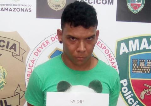 Suspeito de assaltar padaria é preso em Manaus 