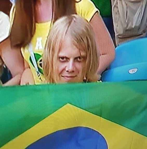 Torcedor misterioso do Brasil que virou meme é descoberto; Saiba quem é