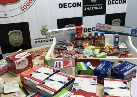 Venezuelano é detido por venda ilegal de medicamentos em Manaus