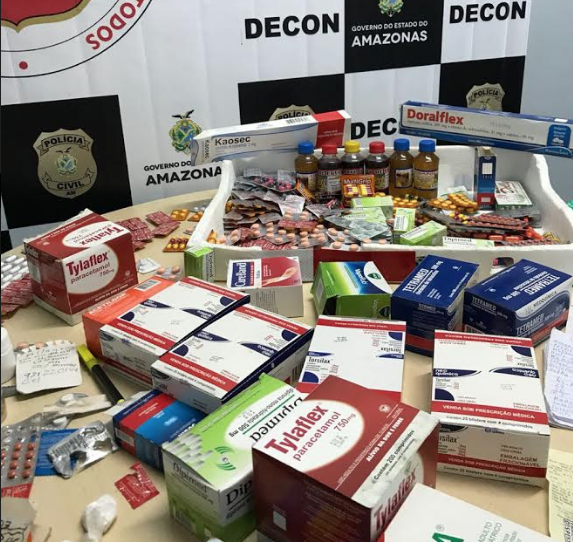 Venezuelano é detido por venda ilegal de medicamentos em Manaus