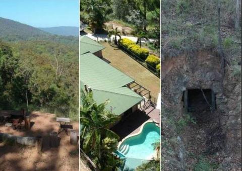 Homem sai para o quintal, tropeça e encontra mina de ouro