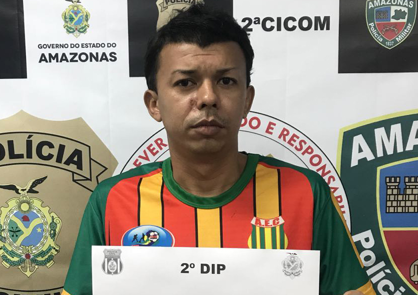 Procurado por matar homem a tiros em 2005 é preso em Manaus