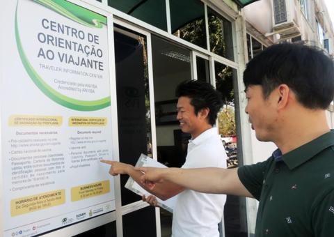 FVS inaugura Centro do Viajante e emite Certificado Internacional de Vacina em Manaus