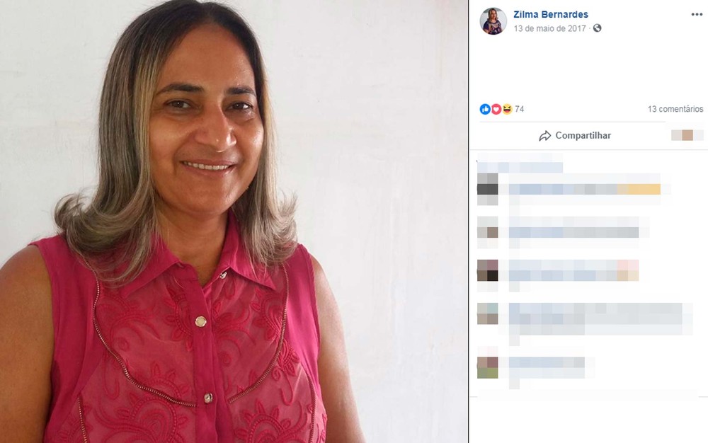 Mulher de 51 anos é assassinada a facadas pelo ex-companheiro
