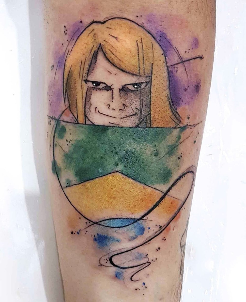  Manicure faz tattoo do 'feiticeiro do Hexa': 'não me arrependo'