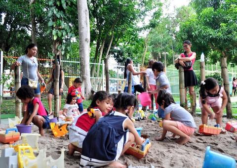 Parque Cidade da Criança movimenta fim de semana da garotada