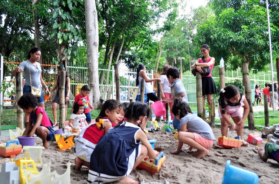 Parque Cidade da Criança movimenta fim de semana da garotada