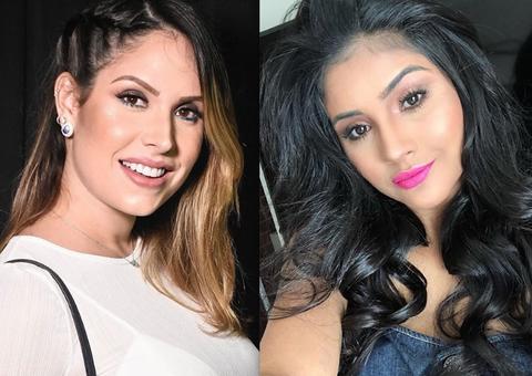 Conectadas? Mileide e Thyane Dantas fazem poses iguais ao mesmo instante
