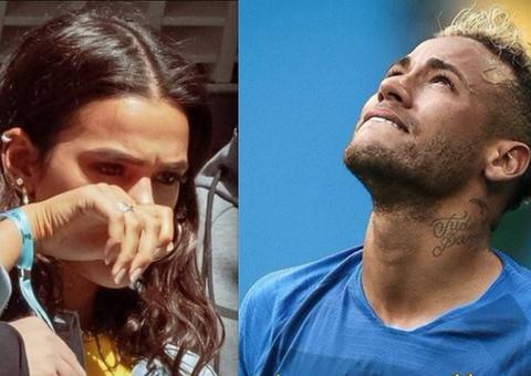 Bruna Marquezine posta textão para Neymar após eliminação do Brasil: 'sua maior fã'