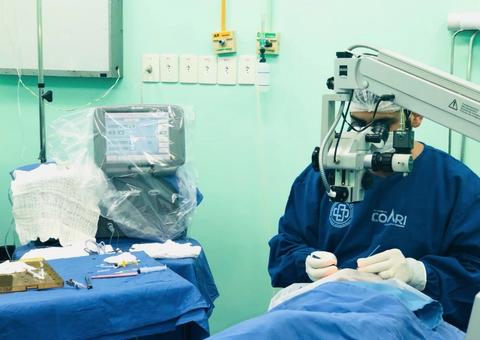 Mutirão de cirurgias para catarata beneficiam mais de 60 coarienses 
