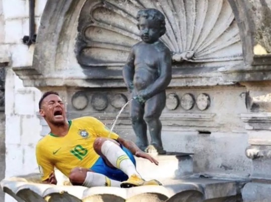 Prefeito da Bélgica é detonado na web após postar foto polêmica provocando Neymar