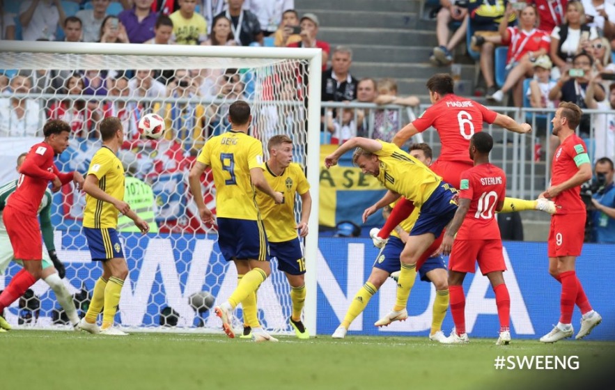 Inglaterra vence a Suécia e chega pela 3ª vez a uma semifinal de Copa 