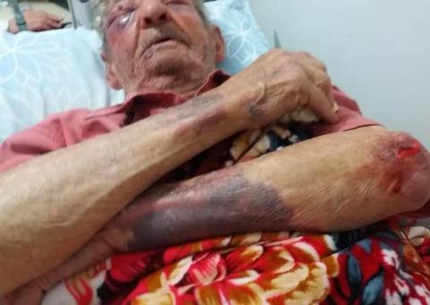  Homem é preso suspeito de agredir idoso de 90 anos