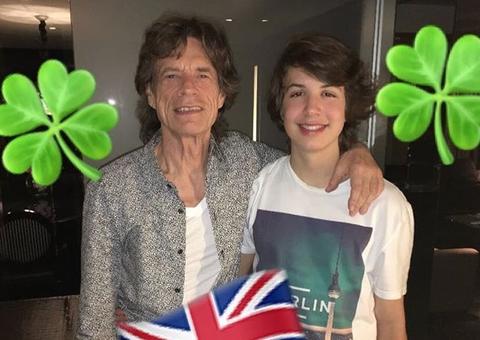 Filho de Mick Jagger ‘cala a boca’ de Galvão Bueno e mita na internet