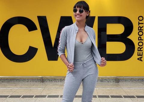 Cheia de estilo, ex-BBB Gleici visita terra natal de Wagner, em Curitiba