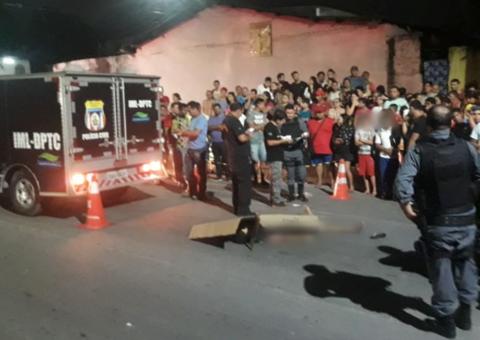 Dupla de assaltantes é morta a tiros por 'justiceiro’ em rua de Manaus