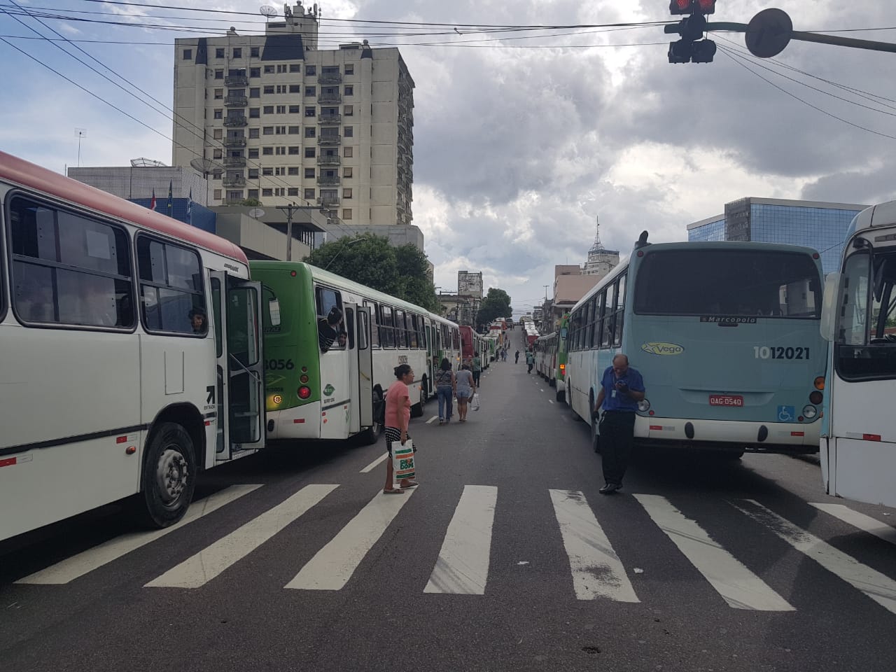 Ônibus é incerto nas próximas horas em Manaus