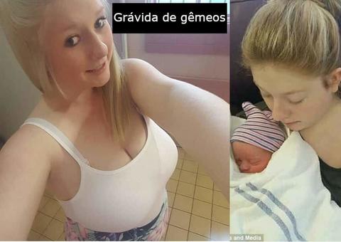 Mulher não sabia que estava grávida e dá à luz gêmeas no banheiro