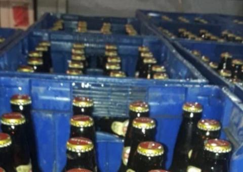 Polícia prende quarteto que falsificava cervejas dentro de casa