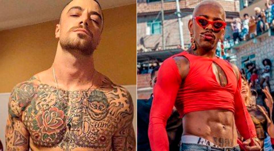  Felipe Tito conta por que recusou convite de Nego do Borel para beijo gay
