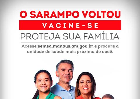 O Sarampo voltou. Proteja a sua família