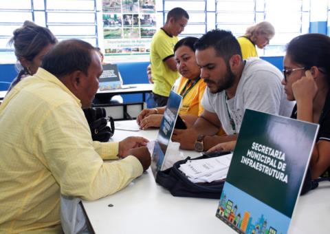 Ação itinerante com diversos serviços atende 1,5 mil pessoas em Manaus