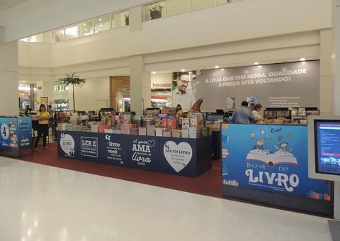 Bazar do Livro traz opções para todas as idades a preços acessíveis em Manaus