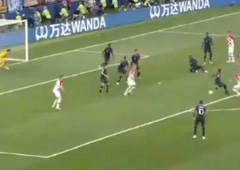 França vai vencendo Croácia na final da Copa do Mundo