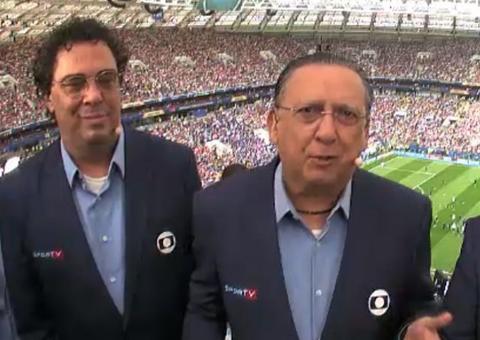 Galvão Bueno e Casagrande levam internautas às lágrimas com depoimentos de despedida  