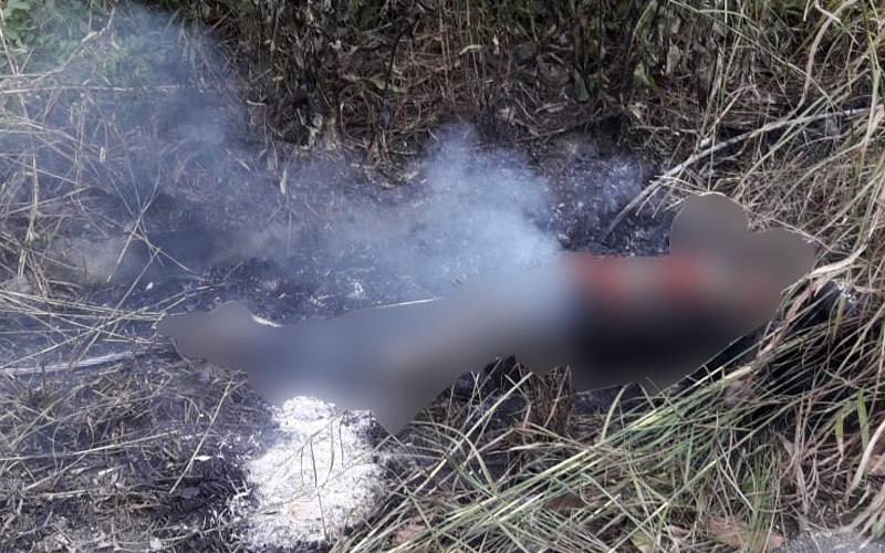 Em chamas, corpo de homem é encontrado na AM-010