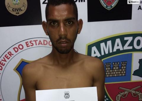 Homem é preso suspeito de tentar matar esposa e sogro a facadas no Amazonas 