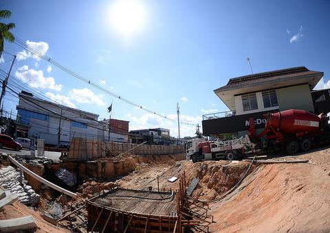Obra na Djalma Batista entra para última fase, diz prefeitura