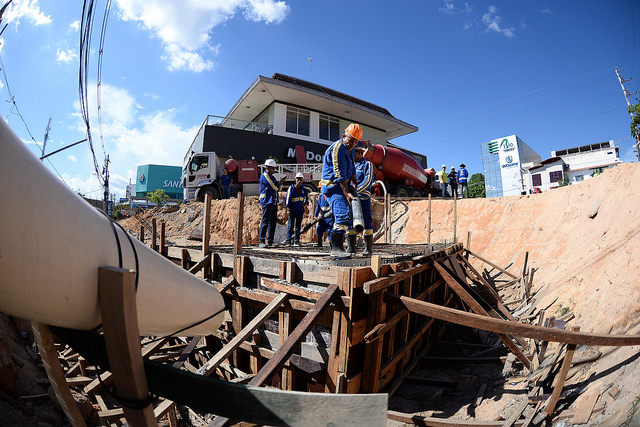 Obra na Djalma Batista entra para última fase, diz prefeitura