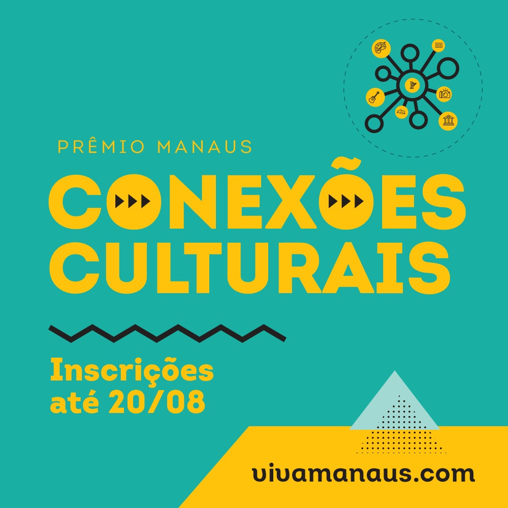 Tire seu projeto cultural do papel.  Saiba tudo sobre o Prêmio Manaus de Conexões Culturais