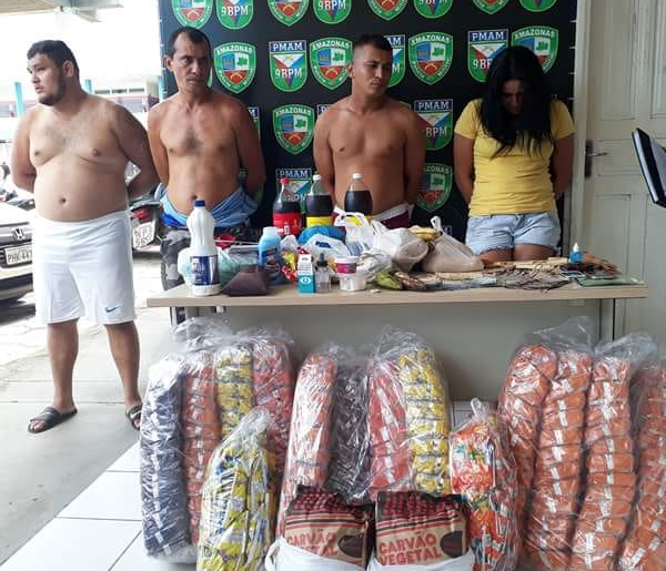 Grupo é preso suspeito de fazer ‘rancho’ com dinheiro falso no Amazonas