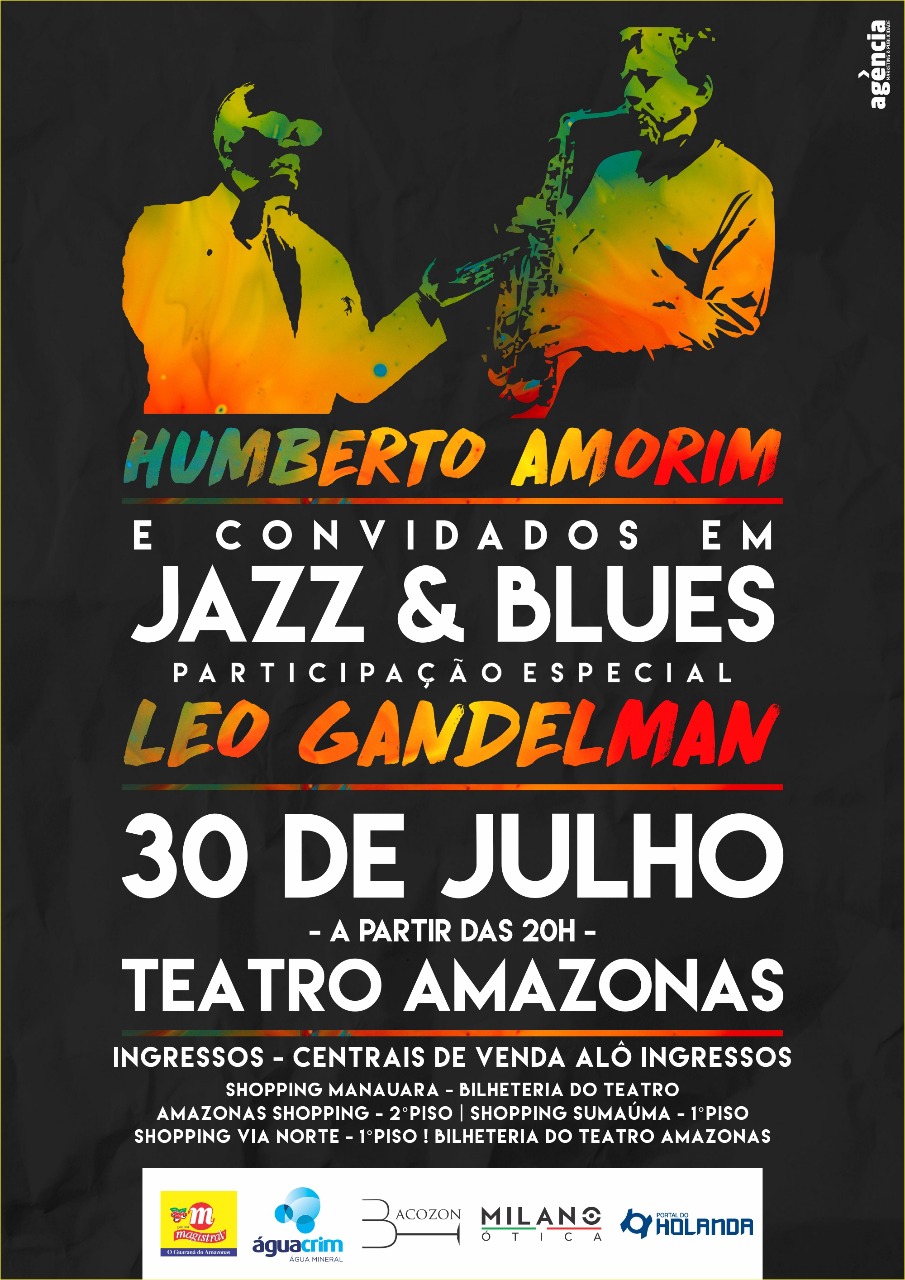 Teatro Amazonas tem noite especial de Jazz & Blues para amantes em Manaus