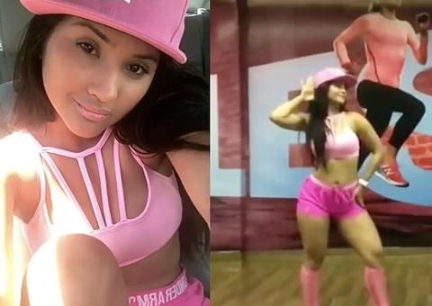 De top e shortinho, Mileide Mihaile arrasa dançando funk em vídeo 