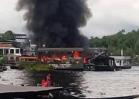 Soldado que teve 80% do corpo queimado em explosão de balsa morre em Manaus