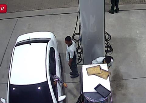 Sem reagir, frentista é baleado na cabeça em assalto no Rio