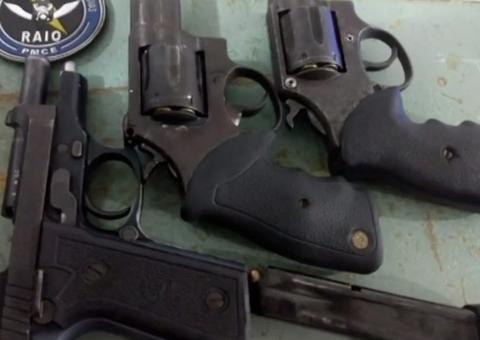 Polícia invade festa de facção e prende 6 suspeitos