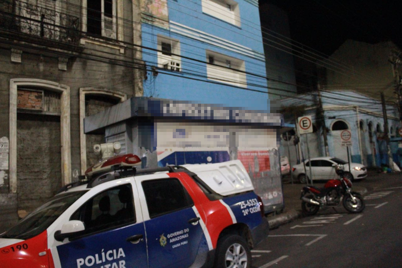 Homem é encontrado morto em quarto de hotel no centro de Manaus