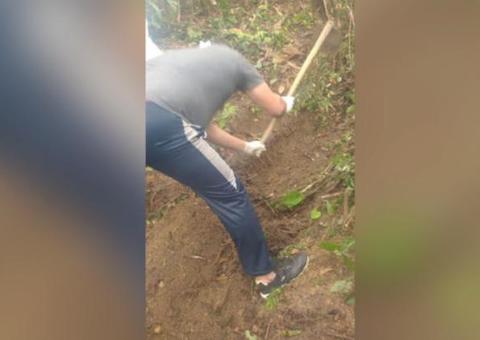 Homem desaparecido é encontrado enterrado com cabeça decepada