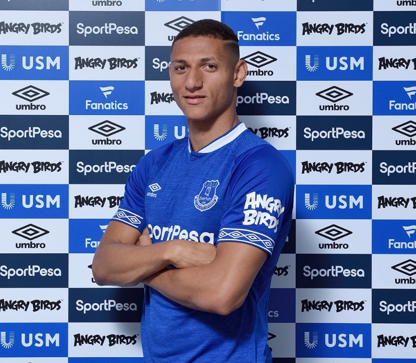 Everton anuncia contratação de Richarlison por 5 anos