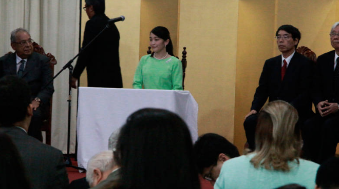 Princesa Mako chega a Manaus e celebra 110 anos da imigração japonesa