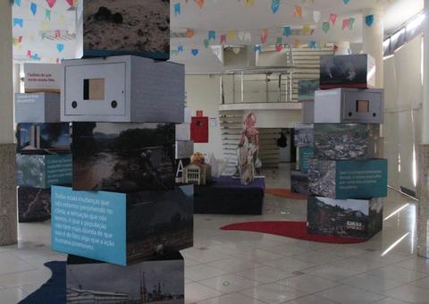 Mostra convida visitante a refletir sobre as ações do homem no meio ambiente