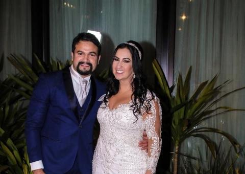 Fabíola Gadelha se casa em São Paulo, veja fotos e vídeos