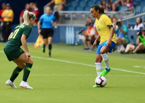 Brasil é derrotado pela Austrália por 3 a 1 na estreia do Torneio das Nações