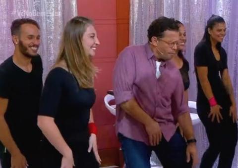 Apresentador do ‘Bem Estar’, Fernando Rocha vira piada na web após dança exótica 
