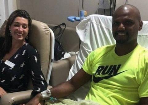 Goleiro Jefferson, do Botafogo, tem alta após seis dias internado