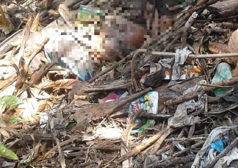 Corpo de homem é encontrado apodrecendo em barranco de Manaus